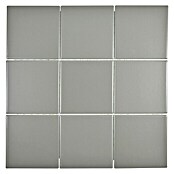 Mosaikfliese Quadrat Uni CQ 115 (29,8 x 29,8 cm, Grau, Matt)