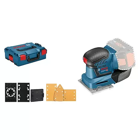 Bosch Professional  Akku-Schwingschleifer GSS 18V-10 L-Boxx