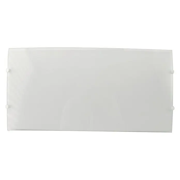 Aplique de pared LED Colonia - 20 W, L x An x Al: 9 x 25 x 13 cm, Blanco, Blanco neutro - Cubierta de luz rectangular blanca de plástico con puntos de montaje para una distribución uniforme de la luz en la habitación.