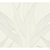 AS Creation Hygge Vliestapete (Weiß/Grau, Floral, 10,05 x 0,53 m)