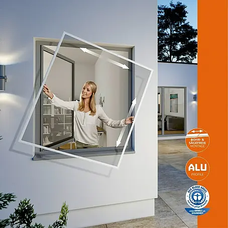 Windhager Insektenschutzfenster Flexi Fit