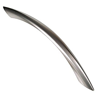 Nesu Tirador para muebles 867802 (L x An x Al: 15,8 x 1,2 x 2,4 cm, Níquel, Distancia entre orificios: 128 mm)