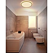 Globo LED-Deckenleuchte Sapana (24 W, Messingfarben, Weiß, Warmweiß, Ø x H: 420 x 28 mm) | BAUHAUS