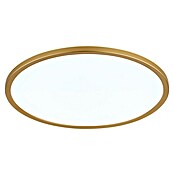 Globo LED-Deckenleuchte Sapana (24 W, Messingfarben, Weiß, Warmweiß, Ø x H: 420 x 28 mm) | BAUHAUS