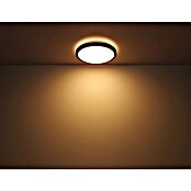 Globo Okrugla stropna LED svjetiljka Bruno  (12 W, Ø x V: 307 x 90 mm, Boja kućišta: Smeđa) | BAUHAUS