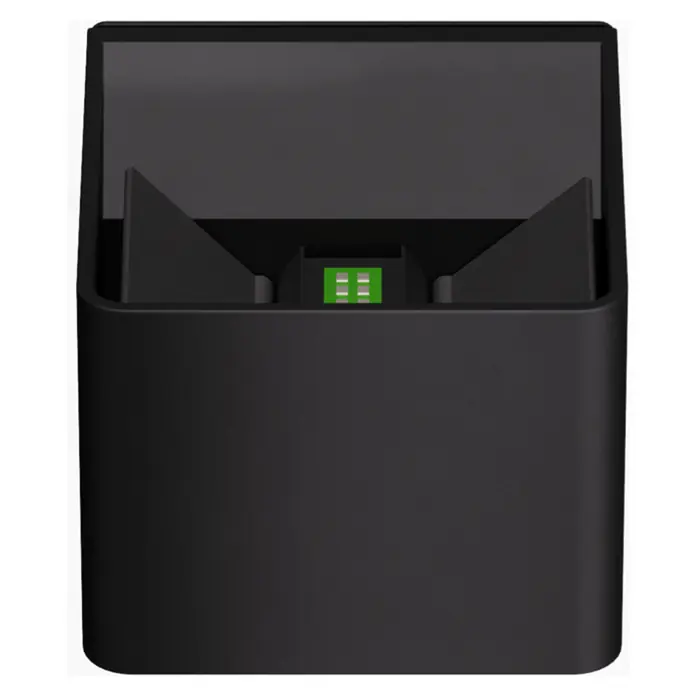 Lavida Akku-Wandleuchte Lucca - L x B x H: 10 x 10 x 8 cm, 1,2 W, Schwarz, Warmweiß