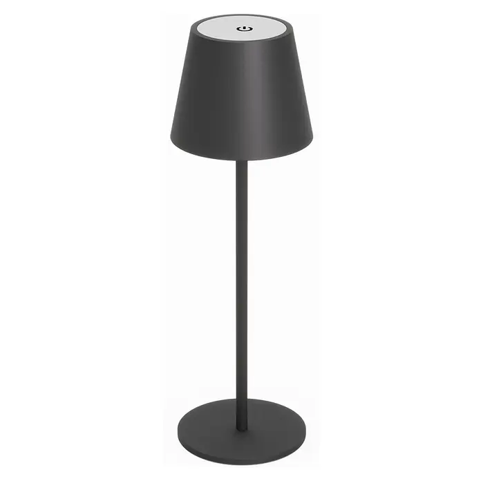 Starlux Paola Akku-Tischleuchte - 3 W, L x B x H: 11 x 11 x 36 cm, Weiß, Warmweiß