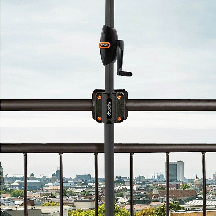 Doppler Balkonska objemka Vario  (Za premer cevi: 22 mm - 32 mm) | 8299 - Schirmzubehör | ICFA - Sonnenschutz | ICF - Sonnenschutz | IC - Freizeit im Garten | I - Stadtgarten | BAUHAUS