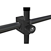 Doppler Balkonklammer Myzone Vario Fix (Schwarz, Für Rohrdurchmesser: 38 mm) | BAUHAUS