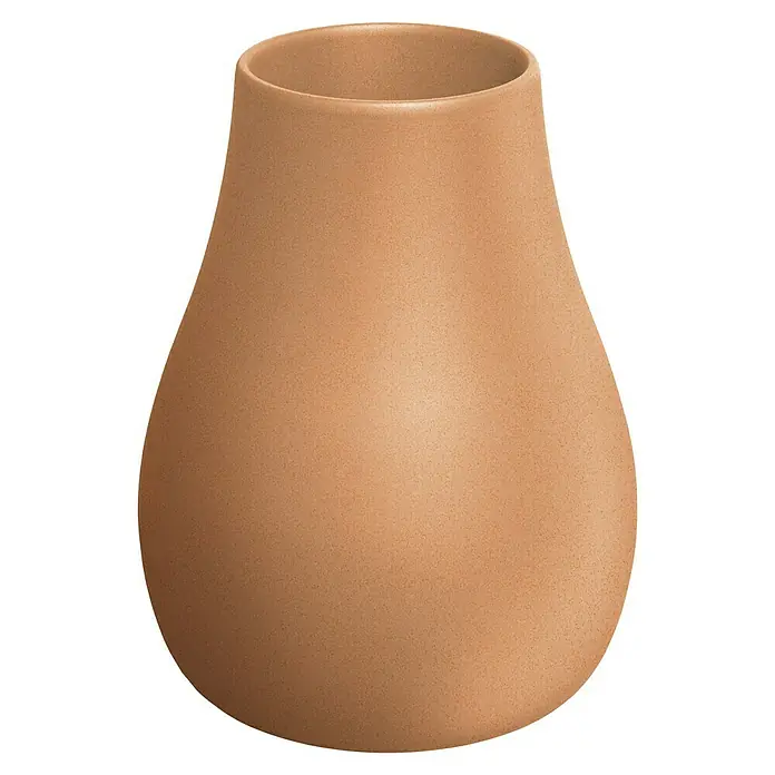 ETHICK Pflanztopf Evolia Slim - Außenmaß (Ø x H): 40 x 50 cm, Kunststoff, Terrakotta - Tonvase in einem natürlichen Braunton, ideal als Dekoration oder für Blumenarrangements. Schlichtes Design für jeden Raum.