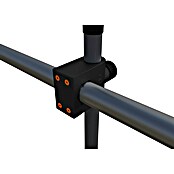 Doppler Balkonklammer Myzone Vario Fix (Schwarz, Für Rohrdurchmesser: 38 mm) | BAUHAUS