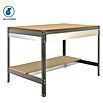 Simonrack Simonwork Banco de trabajo BT0 Box Mobile (L x Al: 61 x 95 cm, Ancho: 90 cm, Capacidad de carga: 280 kg, Gris)