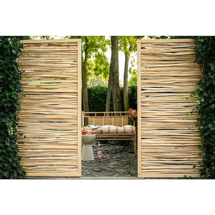 Tuinscherm Cornwall Grenen (90 x 180 cm, Naturel) | BAUHAUS
