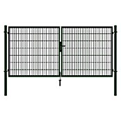 H+S Zauntechnik Gartentor Uli (3,15 x 1 m, RAL 6005 Moosgrün, Stahl) | BAUHAUS