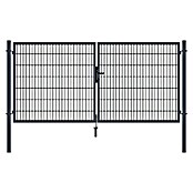 H+S Zauntechnik Gartentor Uli (3,15 x 1,4 m, RAL 7016 Anthrazit, Stahl) | BAUHAUS