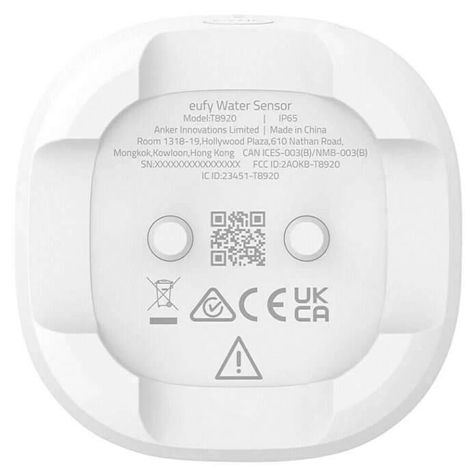 Eufy Senzor za vodo in zmrzal  (Bela, IP67, Plastika) | 1335 - Alarmanlagen/Videoüberwachung/inkl Zubehör | AAHC - Sicherheitsshop | AAH - Sicherheit | AA - Eisenwaren | A - Eisenwaren | BAUHAUS