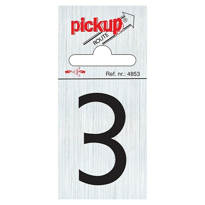 Pickup Aufkleber (Motiv: 3, L x B: 6 x 4,4 cm)