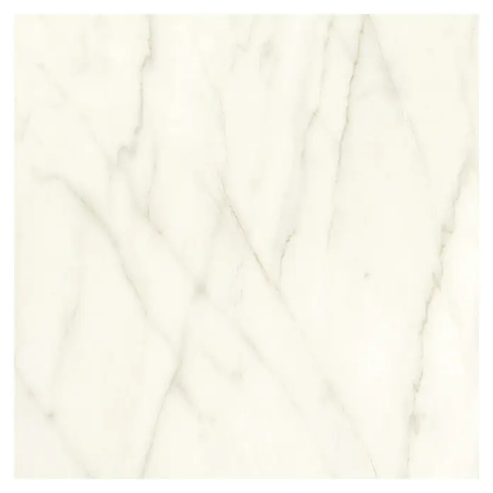 Feinsteinzeugfliese Luxury Marble Calacatta - 60 x 60 cm, Weiß/Grau, Matt - Elegante Marmorfliese mit zarten Maserungen in hellen Farbtönen, ideal für stilvolle Innenräume.