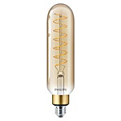 Philips Bombilla LED Vintage Gold Tubo (6,5 W, E27, Color de luz: Blanco cálido, Intensidad regulable, Tubular)