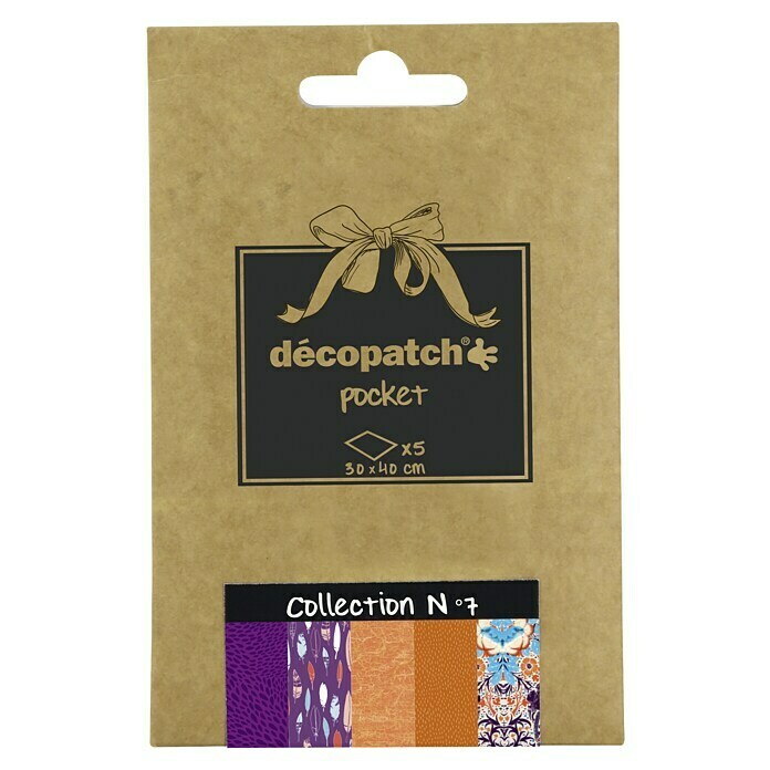 Décopatch Papel decorativo Pocket N7 (40 x 30 cm, Papel)