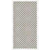 Celosía PVC 48 mm (An x Al: 1 x 2 m, Marrón)