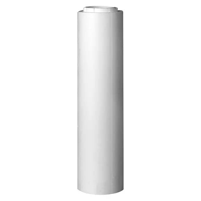 Dekoelement Halbsäule HS 22 R/H - Expandiertes Polystyrol (EPS) - Nahaufnahme eines weißen Wasserfiltergehäuses, das für Trinkwassersysteme entwickelt wurde. Es ist ein wesentliches Zubehör für sauberes und sicheres Wasser.