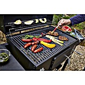 Kingstone Ahumador Black Angus XXL (Con carro para herramientas, Superficie parrilla: 70 x 43,5 cm)