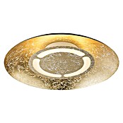 Globo LED-Deckenleuchte rund Tabea (12 W, Gold, Ø x H: 35 x 7,5 cm)