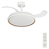 Arte confort Ventilador de techo Ruvik (Blanco, 107 cm, 25,5 W, Blanco cálido) | BAUHAUS