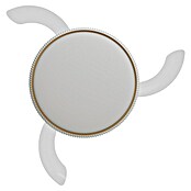 Arte confort Ventilador de techo Ruvik (Blanco, 107 cm, 25,5 W, Blanco cálido) | BAUHAUS