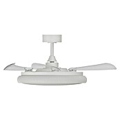 Arte confort Ventilador de techo Ruvik (Blanco, 107 cm, 25,5 W, Blanco cálido) | BAUHAUS
