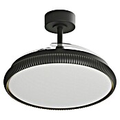 Arte confort Ventilador de techo Ruvik M (Negro, 107 cm, 25,5 W, Blanco cálido) | BAUHAUS