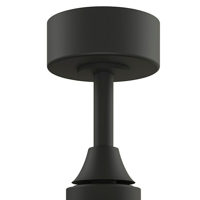 Arte confort Ventilador de techo Ruvik M (Negro, 107 cm, 25,5 W, Blanco cálido) | BAUHAUS