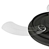 Arte confort Ventilador de techo Ruvik M (Negro, 107 cm, 25,5 W, Blanco cálido) | BAUHAUS