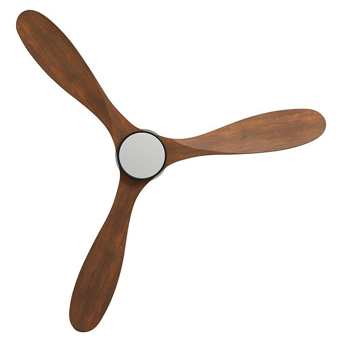 Arte confort Ventilador de techo Dasko (Negro, 132 cm, 33 W, Blanco cálido) | BAUHAUS