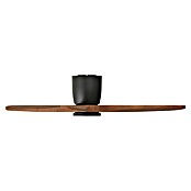 Arte confort Ventilador de techo Dasko (Negro, 132 cm, 33 W, Blanco cálido) | BAUHAUS