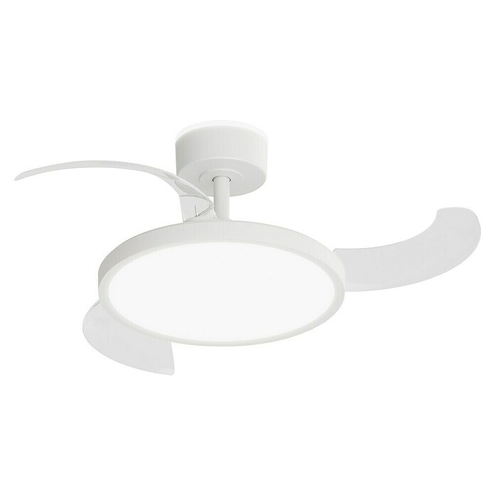 Arte confort Ventilador de techo Vetra S (Blanco, 91 cm, 30 W, Blanco cálido) | BAUHAUS