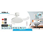 Arte confort Ventilador de techo Vetra S (Blanco, 91 cm, 30 W, Blanco cálido) | BAUHAUS