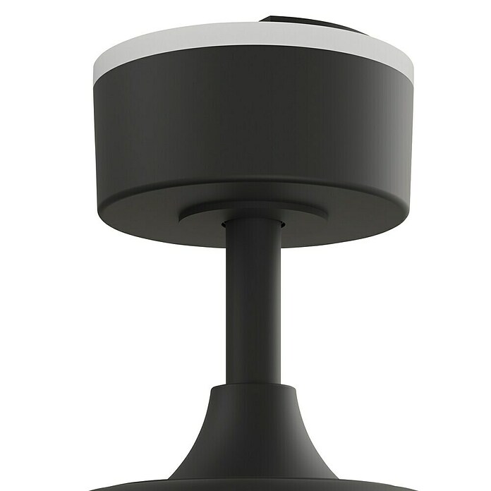 Arte confort Ventilador de techo Vetra M (Negro, 107 cm, 29,8 W, Blanco cálido) | BAUHAUS