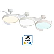 Arte confort Ventilador de techo Yeron M (Blanco, 107 cm, 29,3 W, Blanco cálido) | BAUHAUS