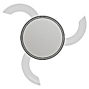 Arte confort Ventilador de techo Tivar S (Negro, 91 cm, 30 W, Blanco cálido) | BAUHAUS