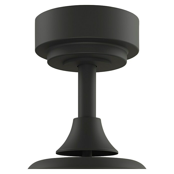Arte confort Ventilador de techo Tivar S (Negro, 91 cm, 30 W, Blanco cálido) | BAUHAUS