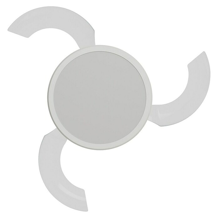 Arte confort Ventilador de techo Nuna XS (Blanco, 71 cm, 30 W, Blanco cálido) | BAUHAUS