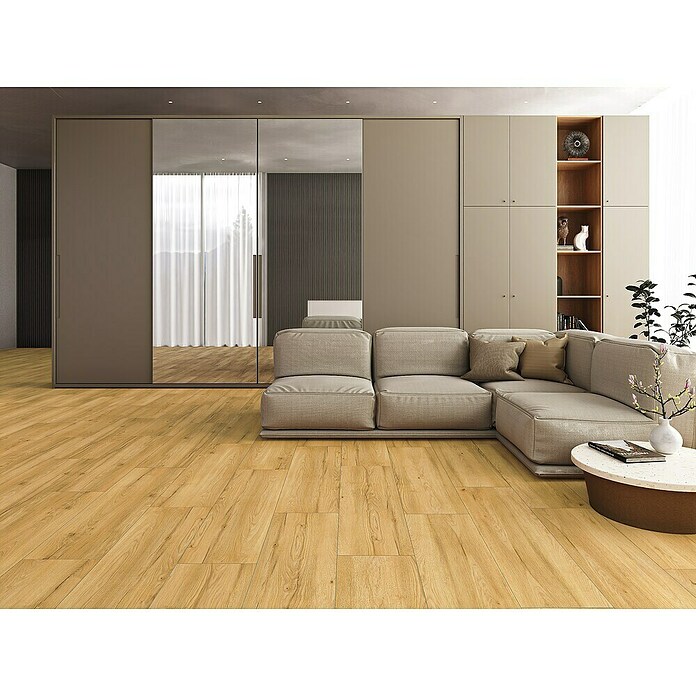 LOGOCLIC Laminaat Twenty Five XXL (Eiken, Planken, 1.288 x 330 x 9 mm) | BAUHAUS