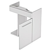 Camargue Faro Mini Waschtischunterschrank (29 x 55 x 55 cm, Bewegungsmelder mit LED-Beleuchtung, Weiß)