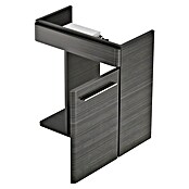 Camargue Faro Mini Waschtischunterschrank (29 x 55 x 55 cm, Bewegungsmelder mit LED-Beleuchtung, Darkoak)
