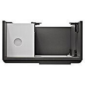 Camargue Faro Mini Waschtischunterschrank (29 x 55 x 55 cm, Bewegungsmelder mit LED-Beleuchtung, Grafit)