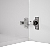 Camargue Faro Mini Waschtischunterschrank (29 x 55 x 55 cm, Bewegungsmelder mit LED-Beleuchtung, Weiß)