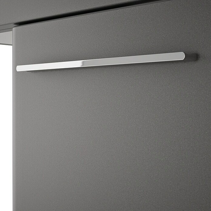 Camargue Faro Mini Waschtischunterschrank (29 x 55 x 55 cm, Bewegungsmelder mit LED-Beleuchtung, Grafit)