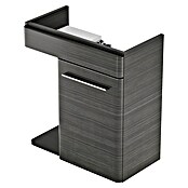 Camargue Faro Mini Waschtischunterschrank (29 x 55 x 55 cm, Bewegungsmelder mit LED-Beleuchtung, Darkoak)